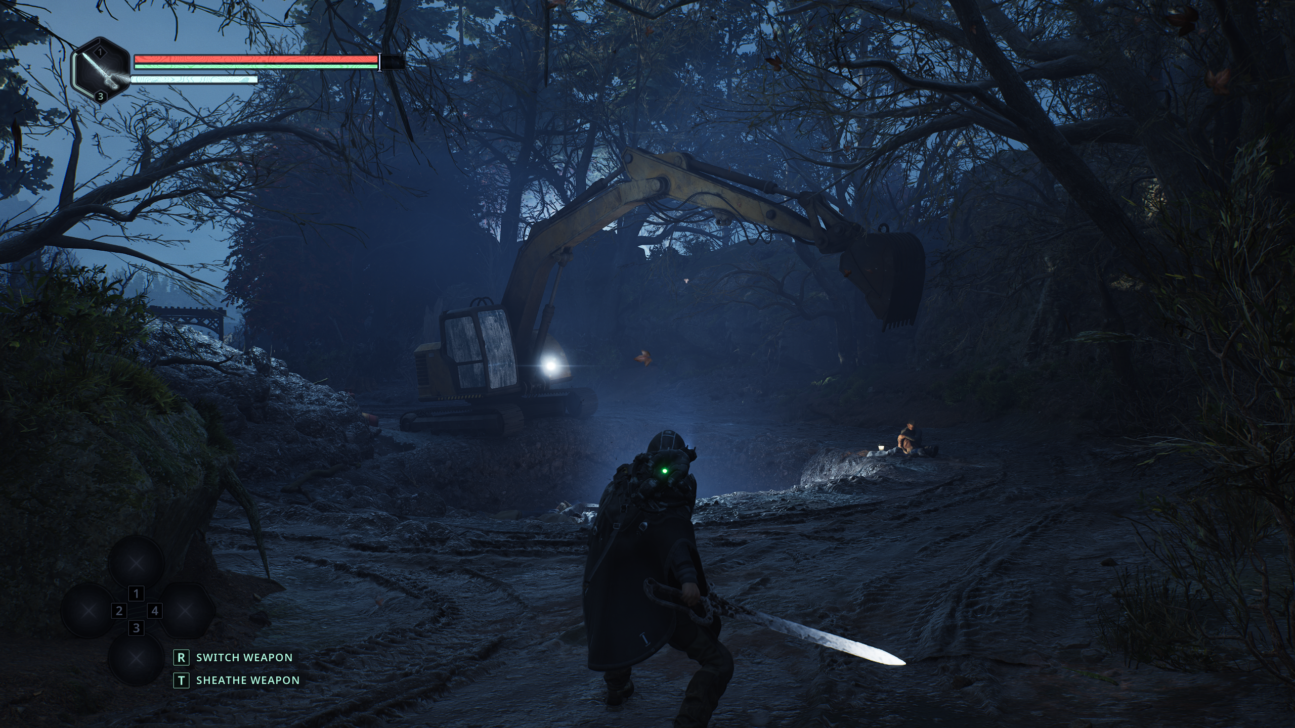 Screenshot from the game Hell Is Us.