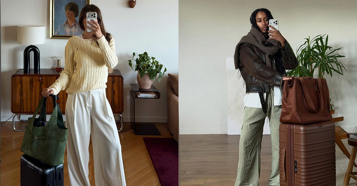 6 Outfits French Women Are Wearing For Travel Days in 2026 6 Outfits French Women Are Wearing For Travel Days in 2026