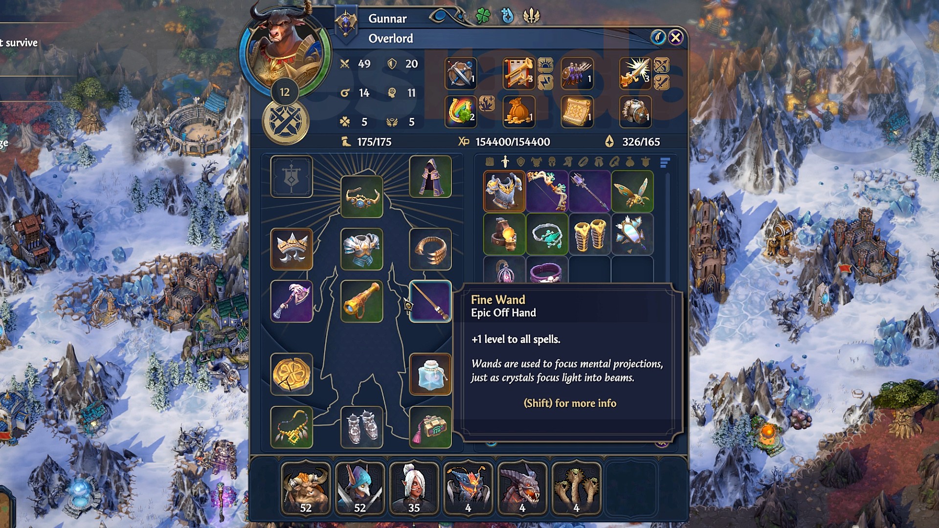 The Fine Wand, one of the best Heroes Olden Era artefacts.