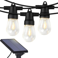 Brightech Ambience Pro Solar Powered Outdoor String Lights  | Was $74.99, now $41.49