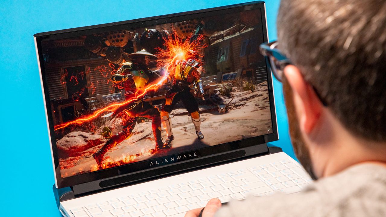Alienware Area-51m's keyboard and trackpad make it excellent for gaming.