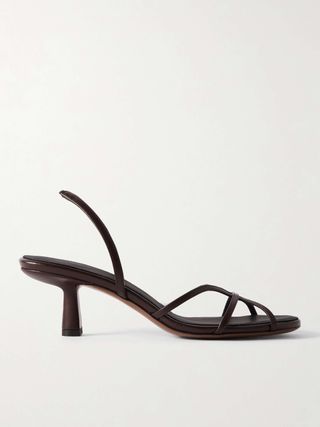 Ibor Leather Slingback Sandals