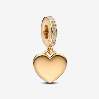 Engravable Heart Tag Dangle Charm