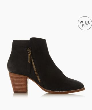 Wide fit ponntoon ankle boots, £99, Dune