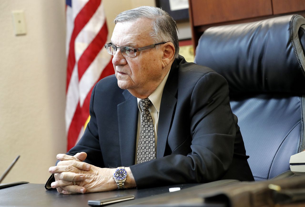 U.S. Senate candidate Joe Arpaio.