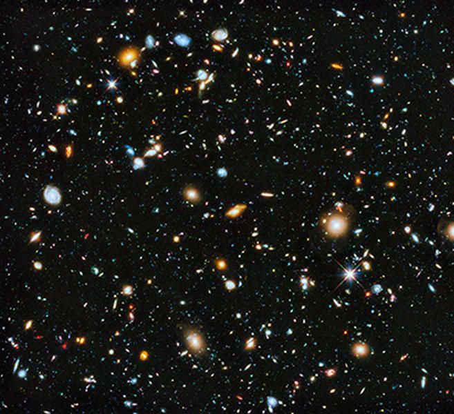 Hubble&amp;#039;s colorful new image of the universe captures near-ultraviolet light