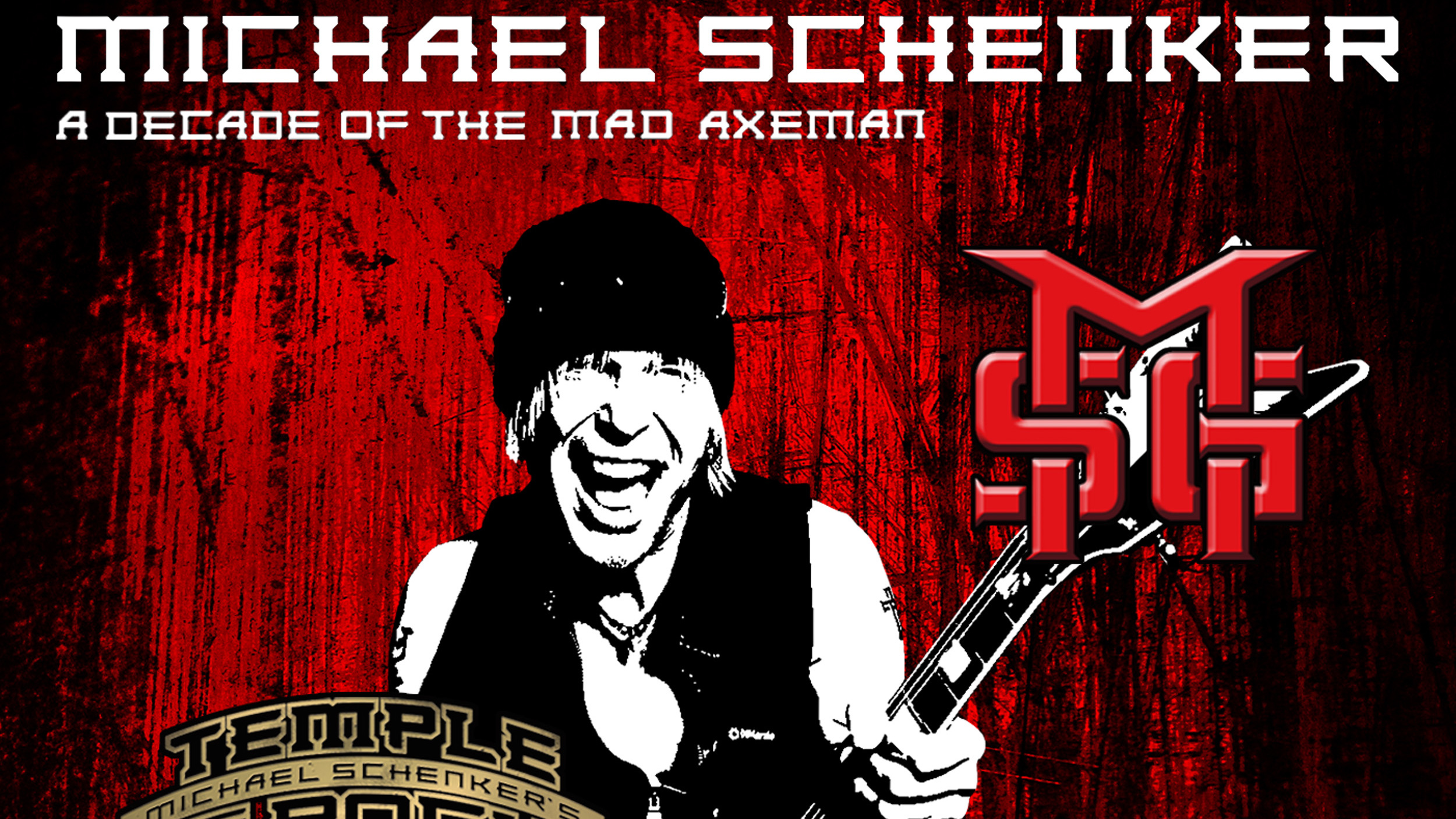 Cover art for Michael Schenker - A Decade Of The Mad Axeman