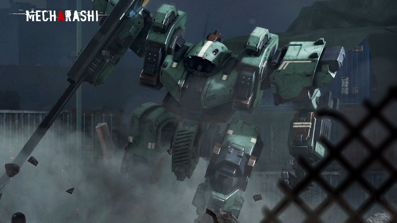 An image from mecha strategy RPG Mecharashi
