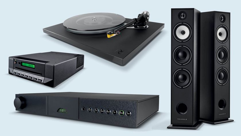 Take your discs and vinyl for a spin with this superb hi-fi system