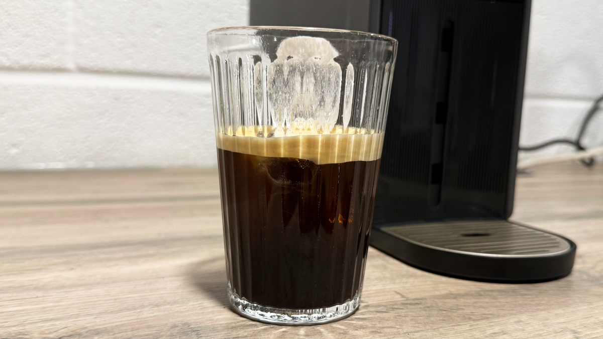 a coffee made on the nespresso vertuo up