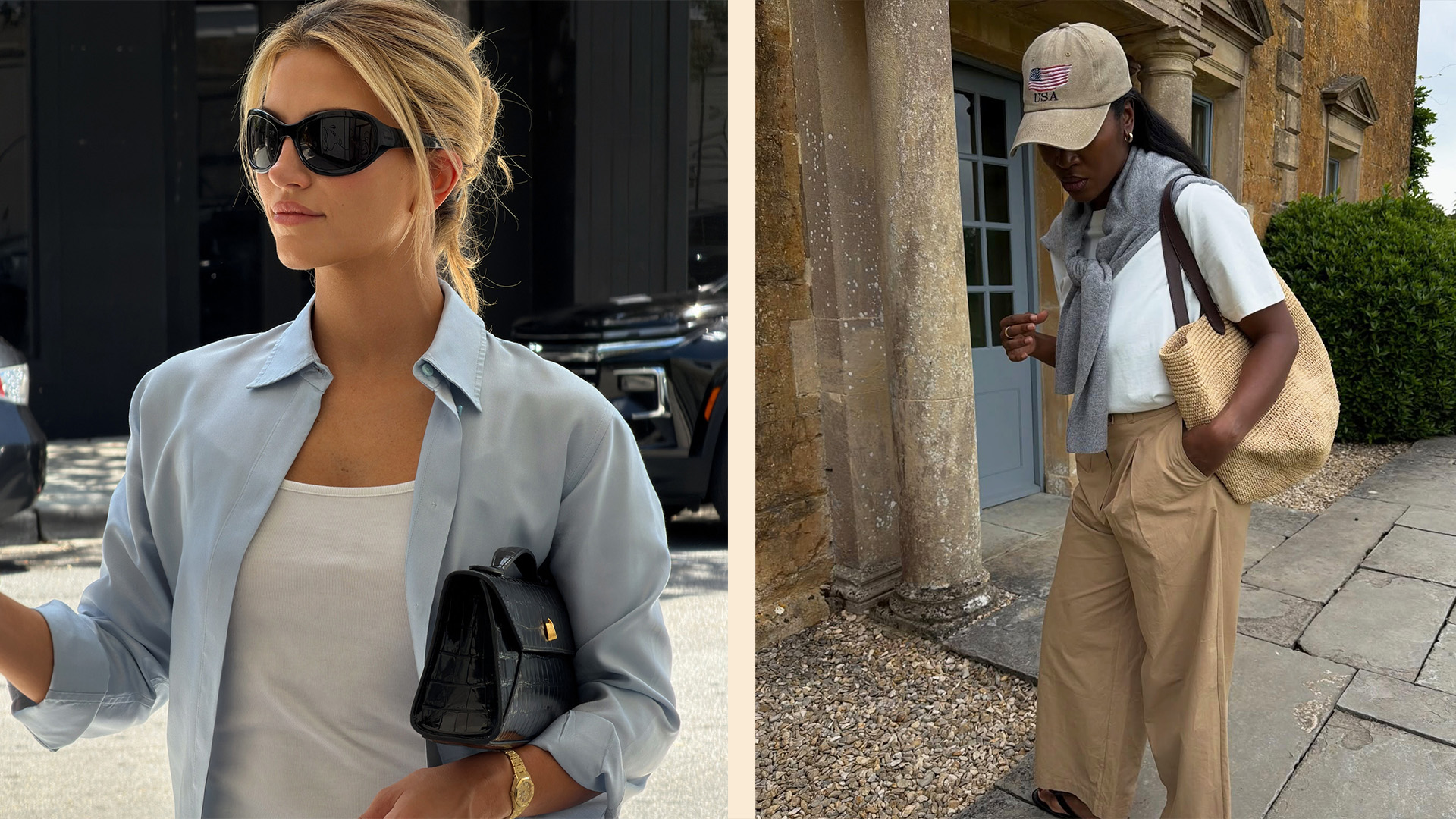 Influencers wearing summer 2026 accessory trends