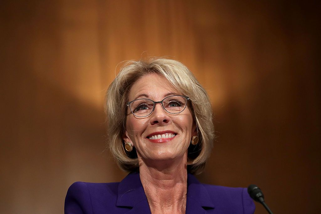 Betsy DeVos.