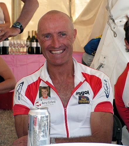 Amy's Ride was clearly a good experience for Simon Gillett
