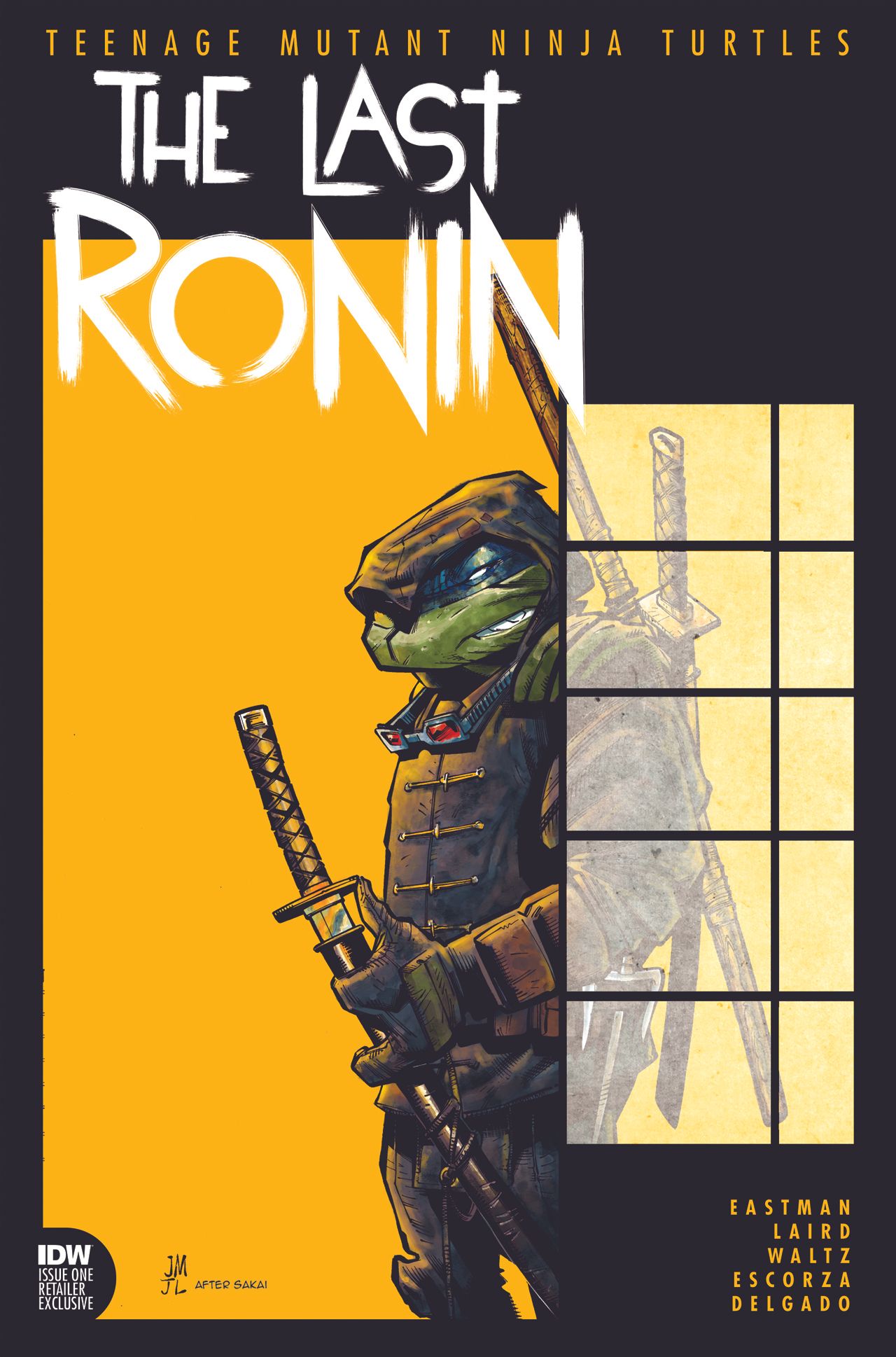 TMNT: The Last Ronin #1 cover