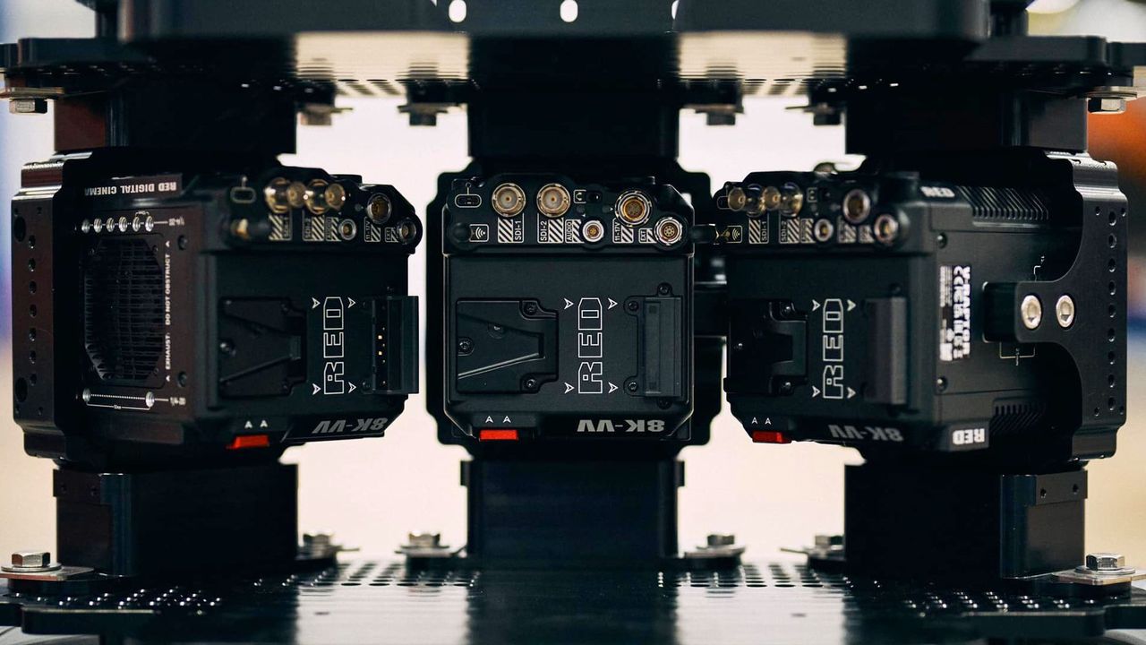 RED V-Raptor camera array