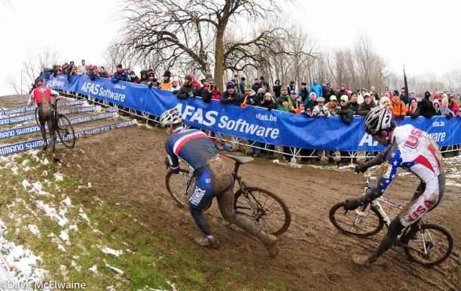 Ryan Trebon (USA) at the small set of steps