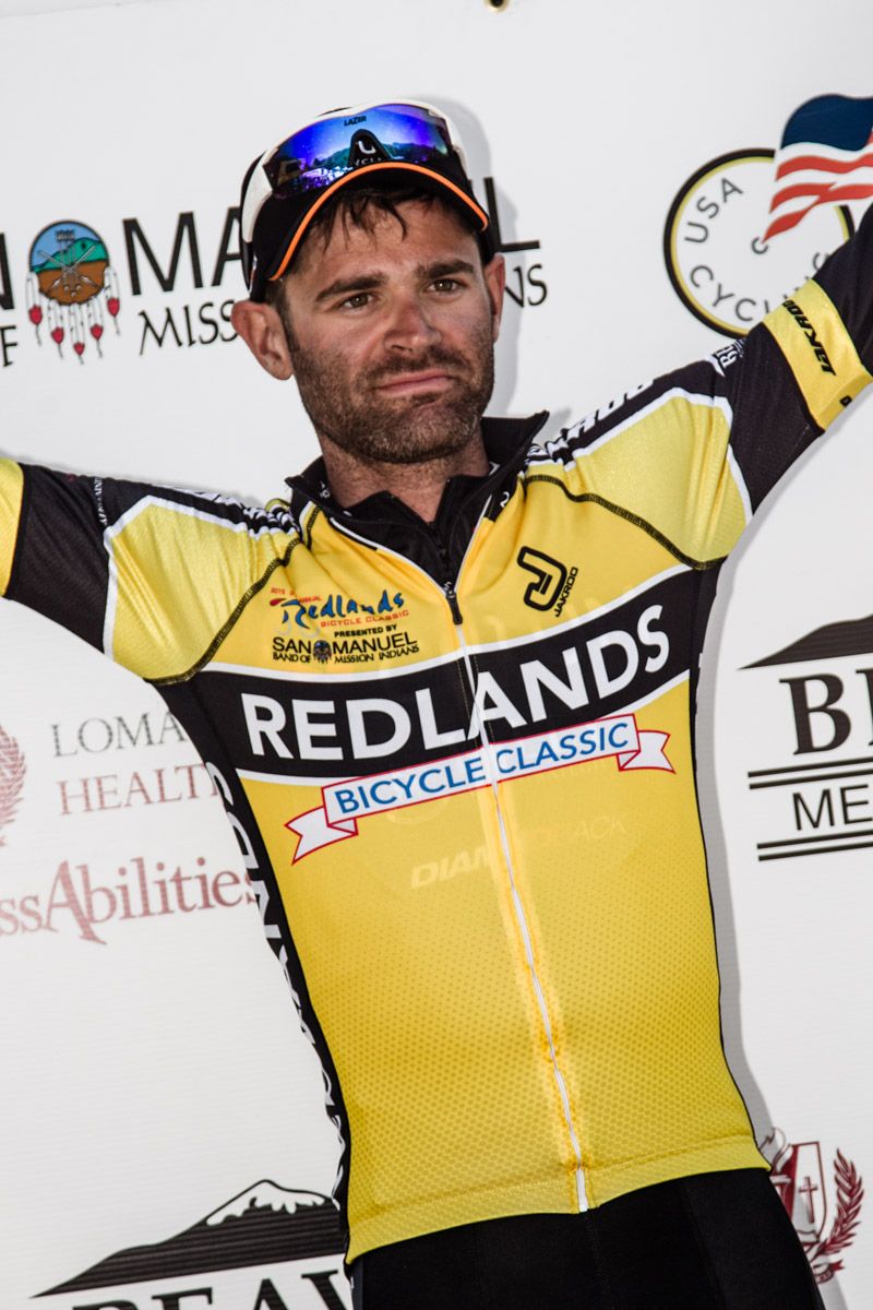 Phil Gaimon (Optum) takes over the race lead after his win