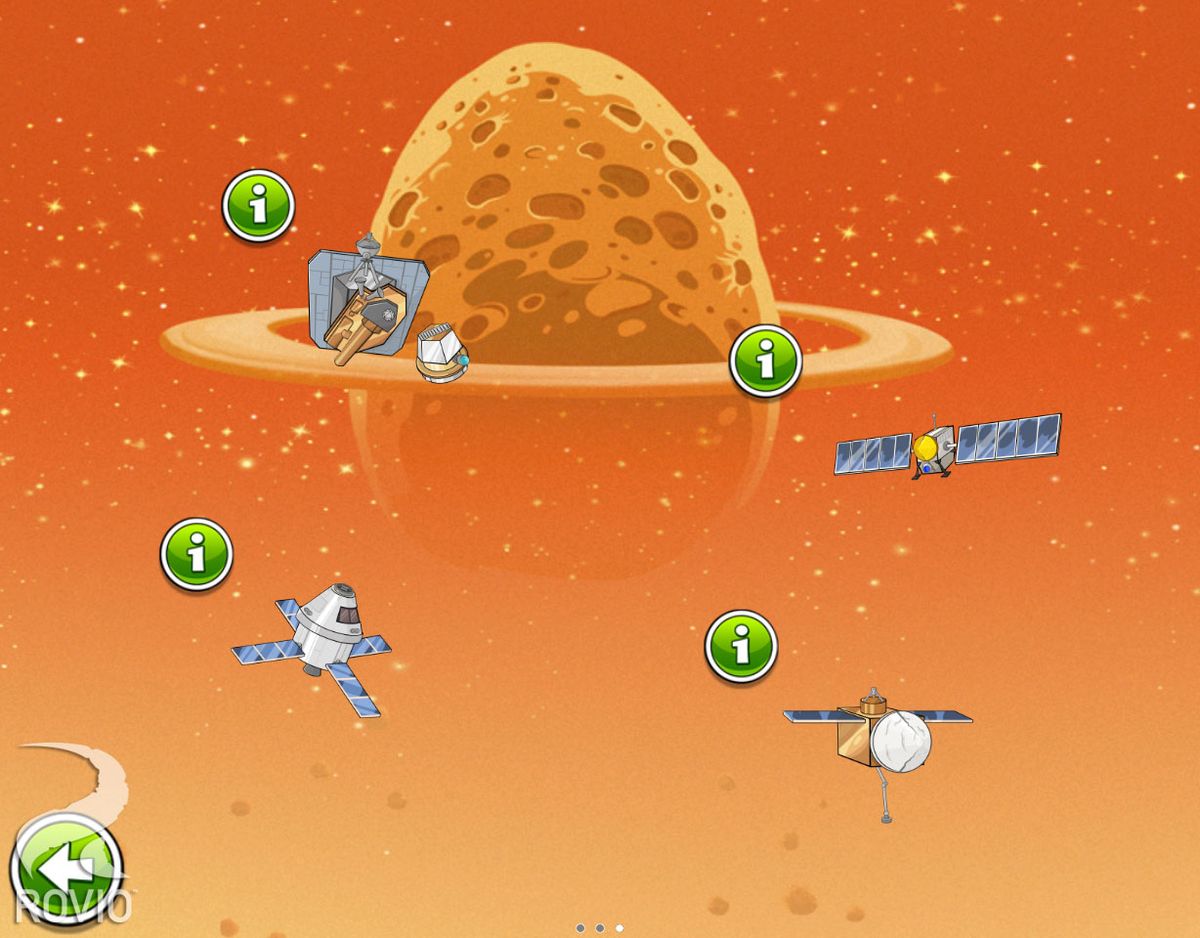 space angry birds space