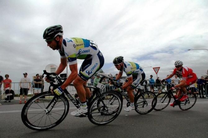 Mitchell Docker (Orica-GreenEdge) finished second in Wollongong
