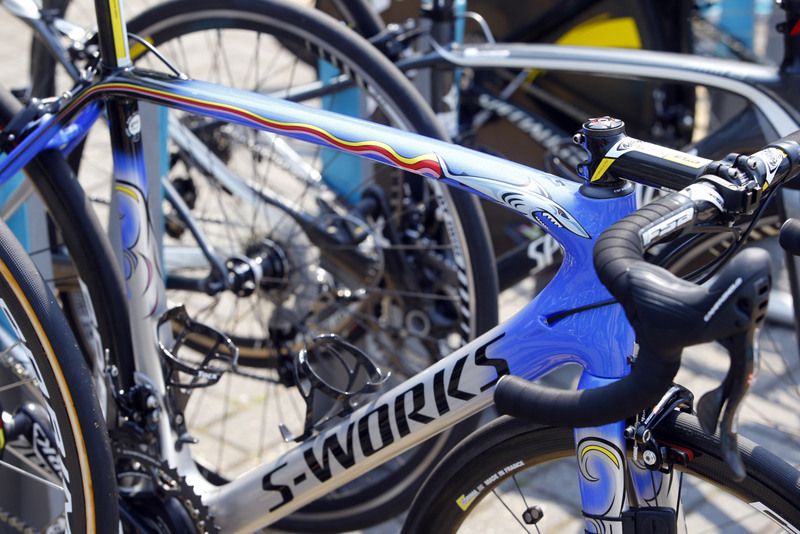 Vincenzo Nibali's Tour de France race bike