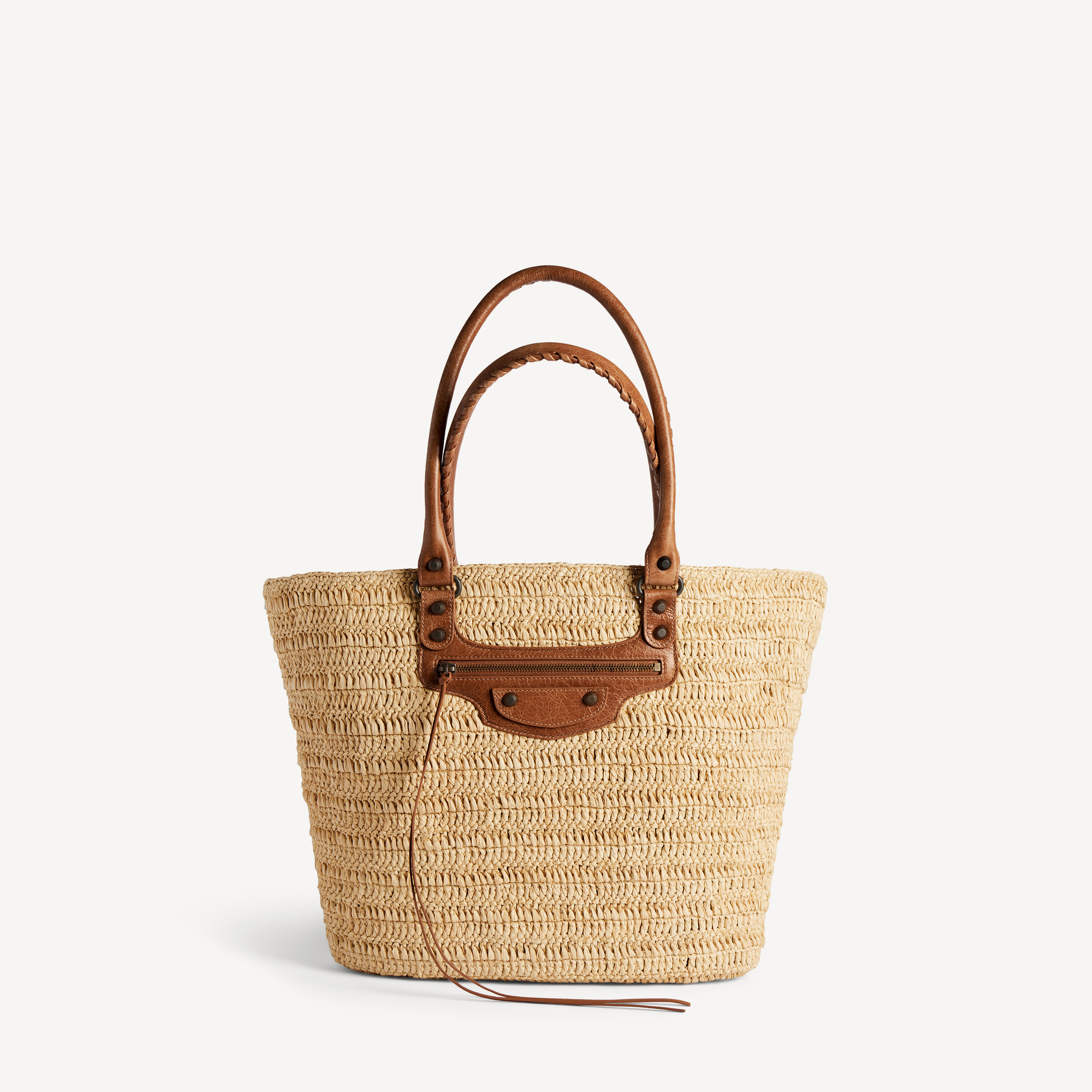 Women's Le City Basket Medium in Natural/camel