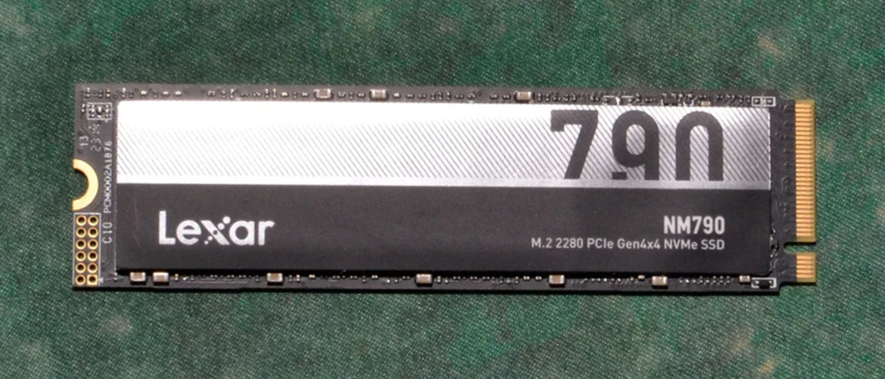【未使用】Lexar NM790 2TB M.2 NVMe SSD Amazon.com: Lexar 2TB NM790 SSD with Heatsink PCIe Gen4 NVMe