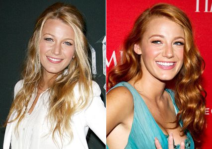 Blake Lively&#039;s new red hair - new hair colour - Blake Lively hair