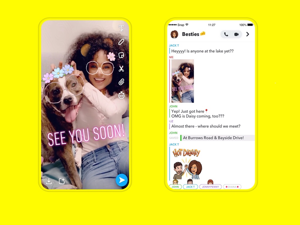 best free iphone apps: snapchat