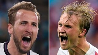England vs Denmark at Euro 2020
