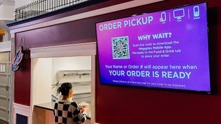 Digital signage from Broadsign powers a movie theater concession stand. 