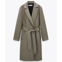 Belted Coat: £89.99, £59.99 (save £30) | Zara