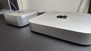 Mac mini M4 in studio