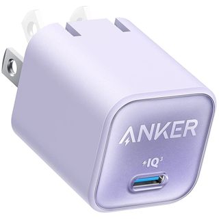 Anker 511 Nano 3 USB C GaN Charger 30W in Lilac Purple