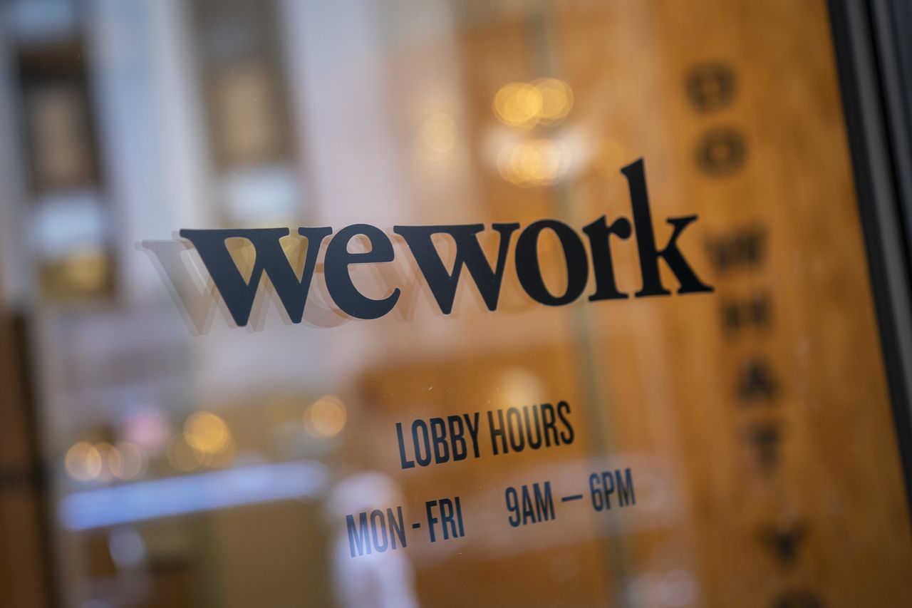 A WeWork office