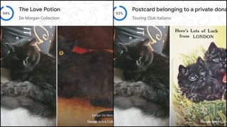 Examples from Google Arts and Culture Pet Portraits mode