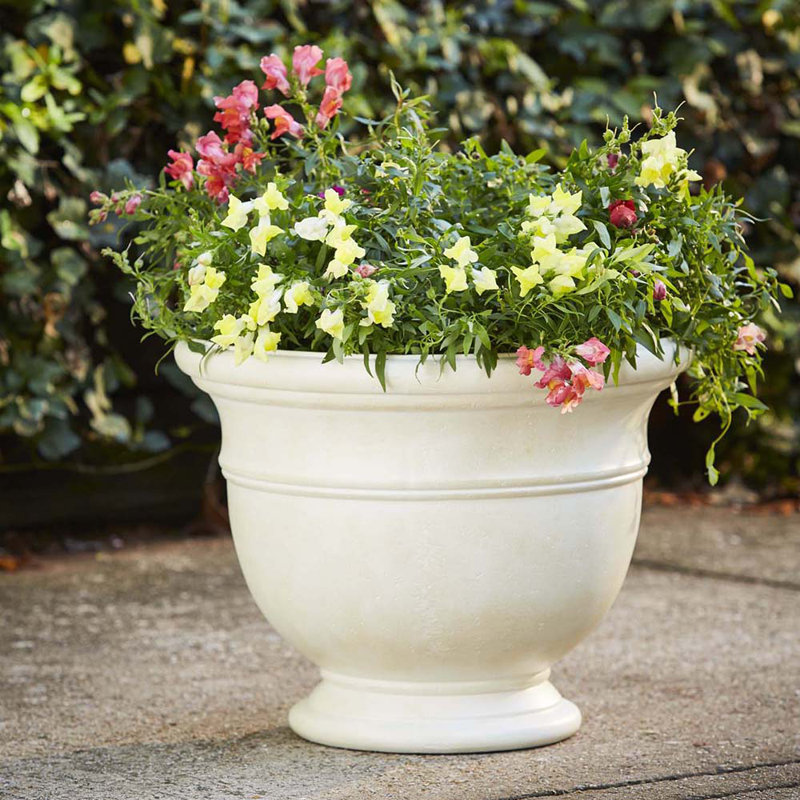 Southern Patio&amp;reg; 19&quot; Jean Pierre Planter, Brownstone &amp;amp; Reviews | Wayfair