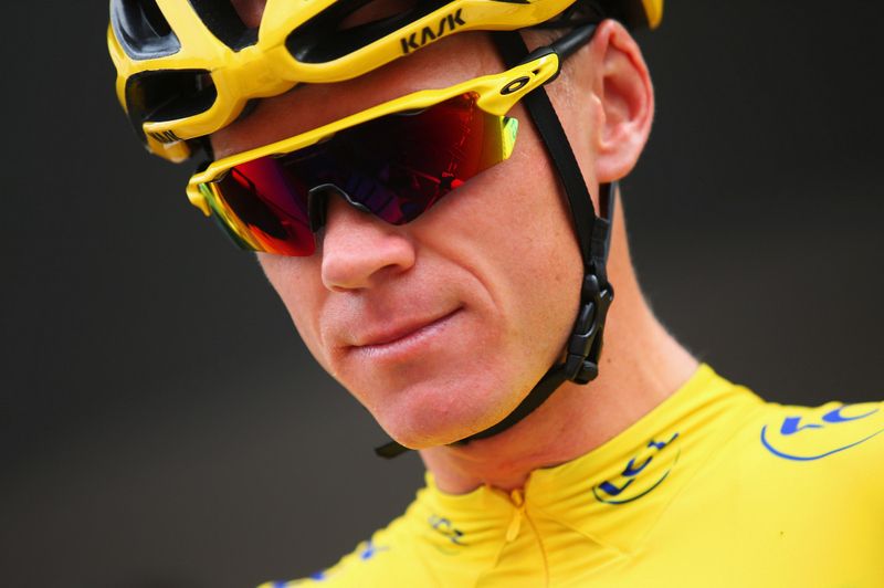 Chris Froome is back in yellow