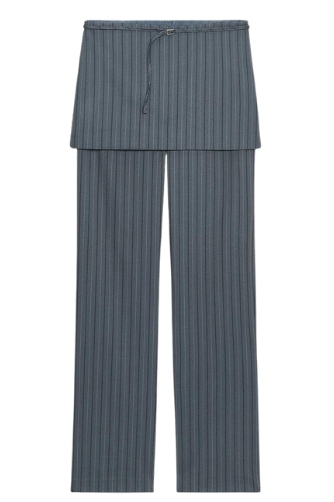 Zara, Pinstripe Skirt Pants
