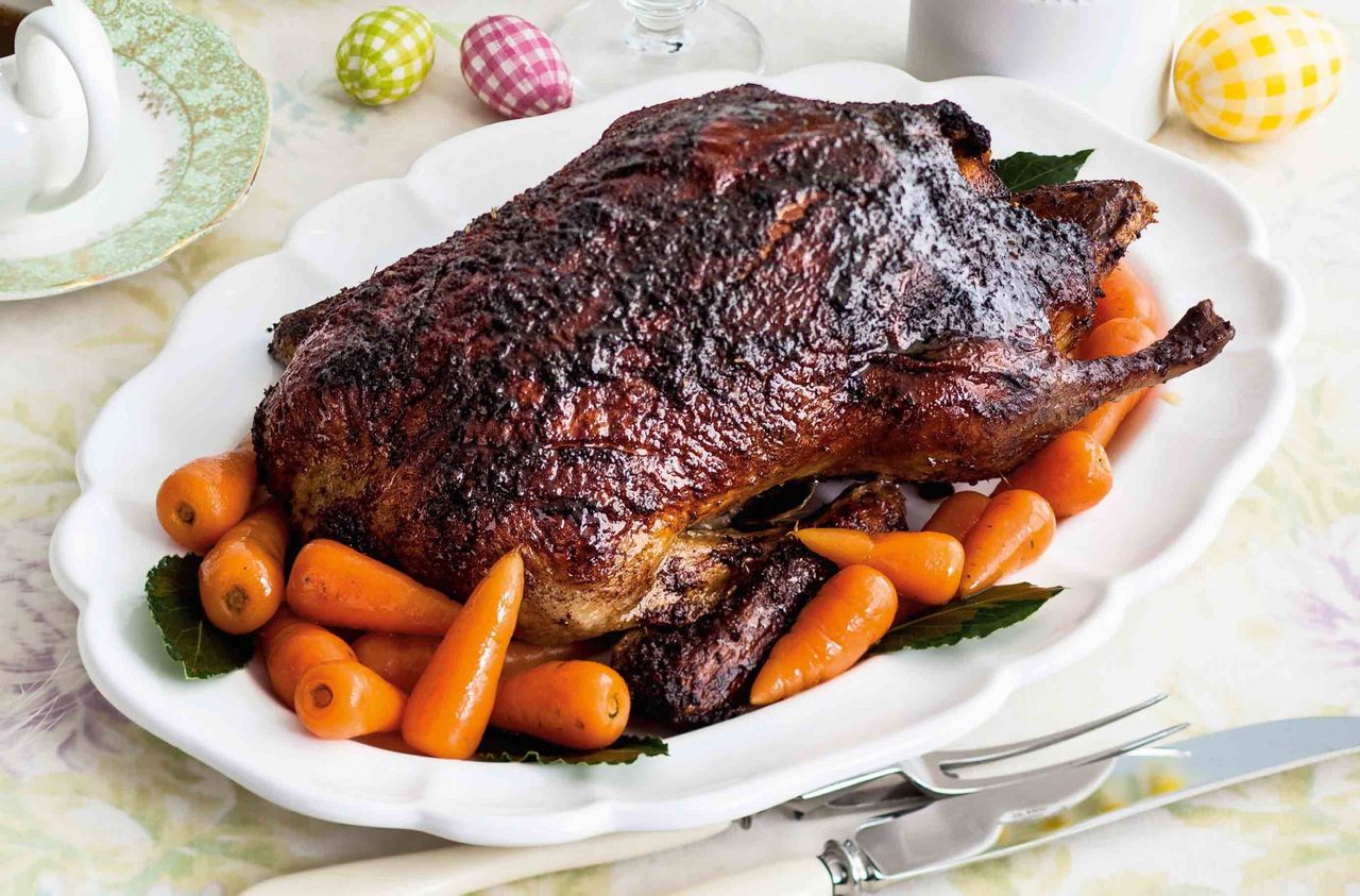 roast citrus and cinnamon duck