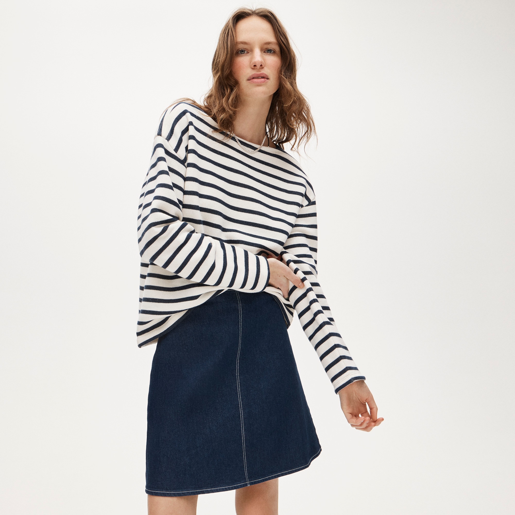 Heritage Terry Boatneck Sweatshirt