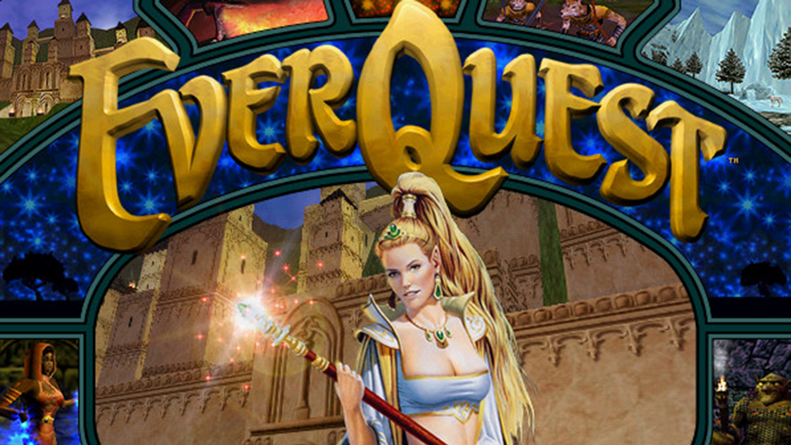 L'écran de chargement original d'EverQuest