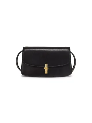 The Row + Sofia Mini Nubuck Shoulder Bag