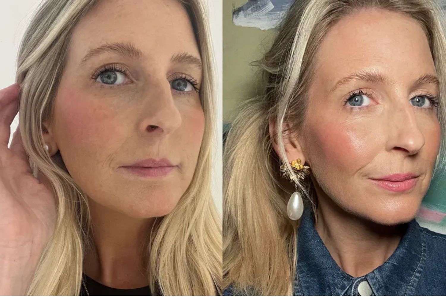 Charley Williams-Howitt trying out blush stacking