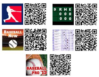 QR: Baseball app tags