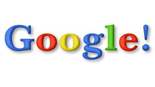 Early example of Google logo