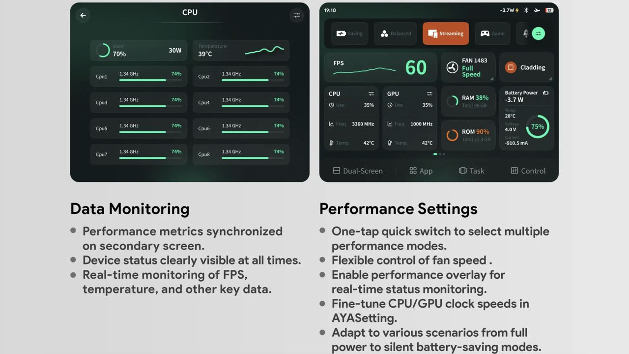 AYANEO Pocket DS - DS Launcher Features