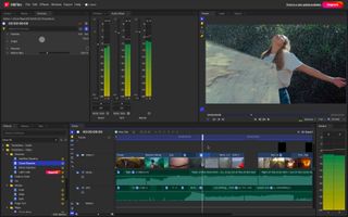 Looking at how to add video transitions in HitFilm video editor