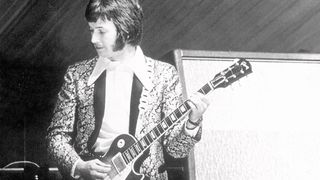 Eric Clapton plays a Les Paul