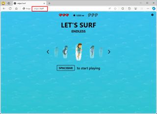 Edge Surf game