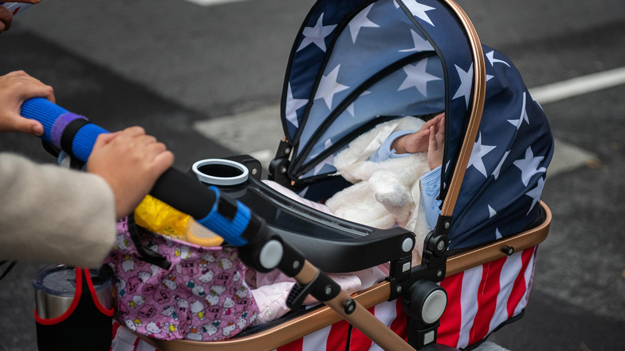 A baby carriage